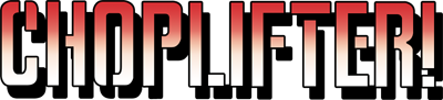 Choplifter logo for Atari 7800